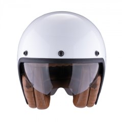 Moto přilba SCORPION BELFAST LUXE bílá