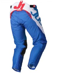 Moto kalhoty JUST1 J-FORCE VERTIGO modro/bílo/červené