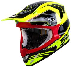 Moto přilba SCORPION VX-20 AIR QUARTZ fluo žlutá