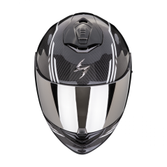 Moto přilba SCORPION EXO-1400 EVO II CARBON AIR REIKA černo/bílá