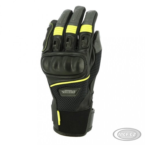 Moto rukavice RICHA BLAST šedo/neonově žluté