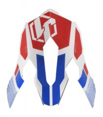 Kšilt JUST1 J12 VECTOR červeno/modro/bílý