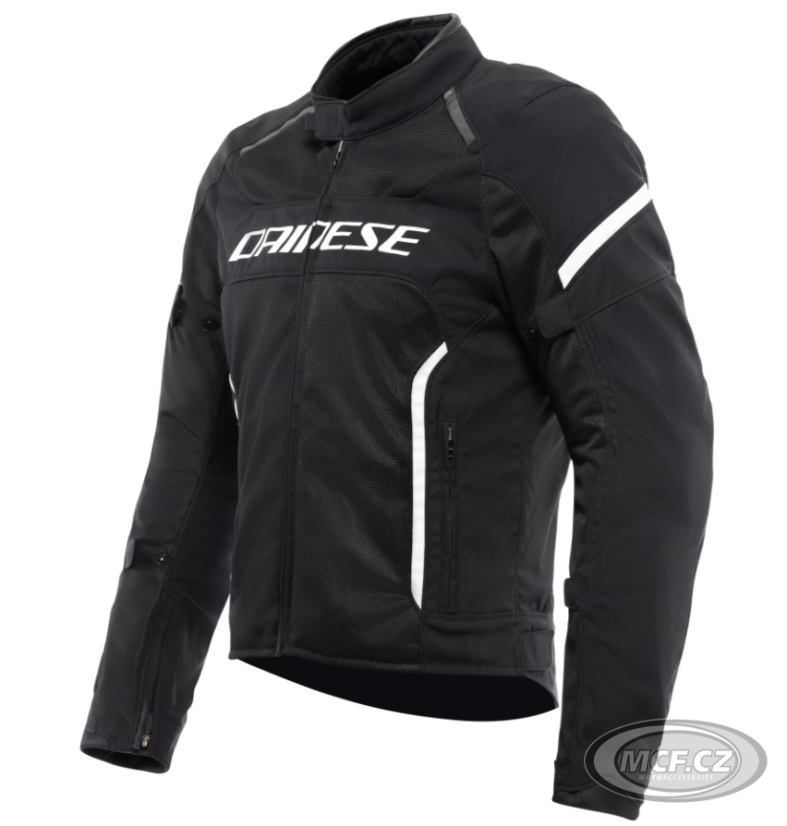 Moto bunda DAINESE AIR FRAME 3 TEX černo/bílá