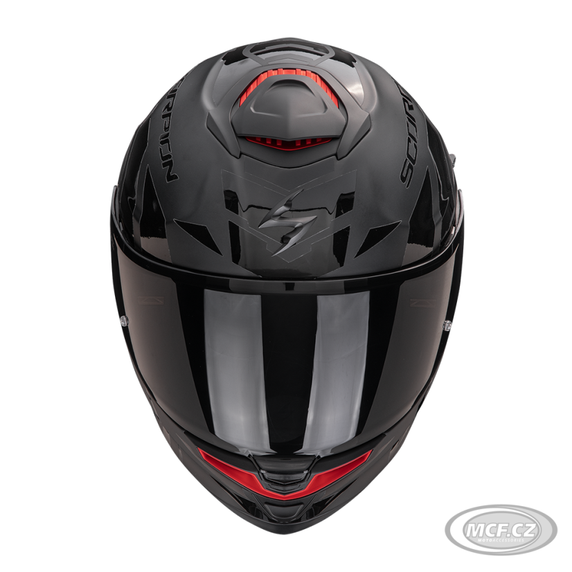 Moto přilba SCORPION EXO-GT SP AIR NOBLE matná černo/černá