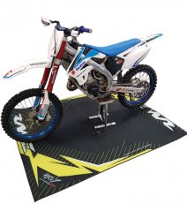 ATV, kart, motorcycle carpet 160x200cm Hurly SUZUKI RM-Z 4T black/yellow
