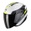 Moto přilba SCORPION EXO-230 HIPE bílo/černo/fluo žlutá