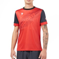 Triko DUCATI X Macron Padel červené 106530