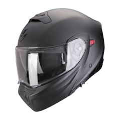 Motorcycle helmet SCORPION EXO-930 EVO solid matt pearl black - WITHOUT PINLOCK