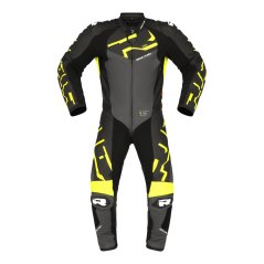 Moto kombinéza RICHA STRADALE GP jednodílná fluo žluto/šedá