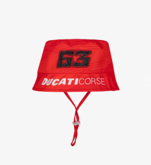 Dětský klobouk 63 Bagnaia Ducati Corse červený 533207