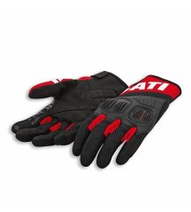 Rukavice DUCATI Summer C3 černo/červené 98107136