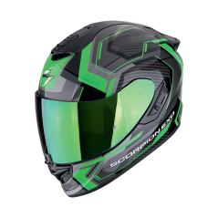 Motorcycle helmet SCORPION EXO-1400 EVO II AIR LINART black/green