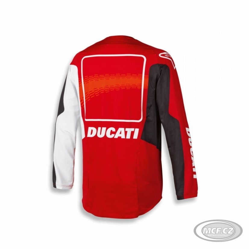 Dres DUCATI DESMO červený s místem pro číslo 98109225