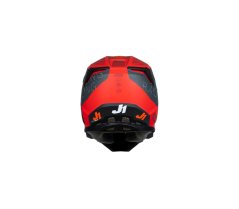 Moto přilba JUST1 J22F DYNAMO černo/červená
