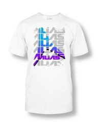 Triko ALIAS MX PARALLEL bílé