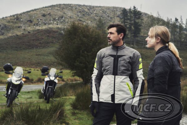 Motorcycle jacket RICHA ORION Gore-Tex grey/fluo yellow