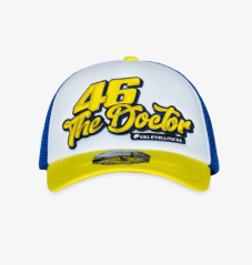 Kšiltovka VR46 VALEYELLOW žluto/modrá 503703