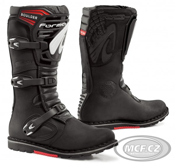 Moto boty FORMA BOULDER černé Moto boty FORMA BOULDER černé