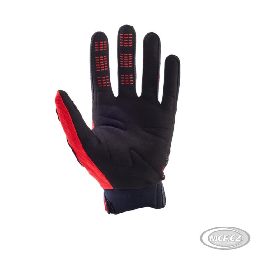 Rukavice FOX DIRTPAW fluo červené 31324-110