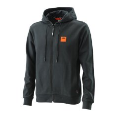 Mikina KTM Pure Zip Hoodie černá 3PW2400291