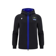Full Zip Sweatshirt YAMAHA X Macron TRAVEL black/blue