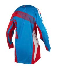 Motokrosový dres ALIAS MX A1 červený/cyan 2158-298