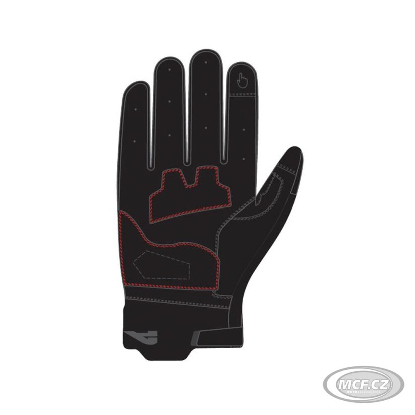 Dámské moto rukavice RICHA JETSTREAM černé