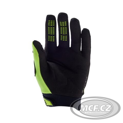 Dětské moto rukavice FOX DIRTPAW fluo žluté 31389-130