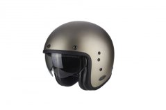 Moto přilba SCORPION BELFAST solid titanová