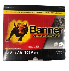 Moto baterie BANNER BTX7A-BS