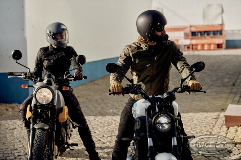 Moto bunda RICHA AIRSUMMER olivově zelená
