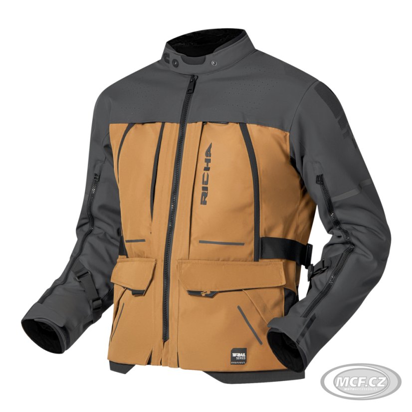 INFINITY 3 ADVENTURE JACKET brown/grey