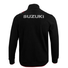 Mikina SUZUKI TEAM SWEAT černo/červená 990F0-BKSJ4