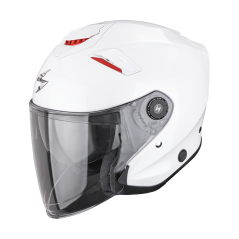 Motorcycle helmet SCORPION EXO-GT JET solid pearl white
