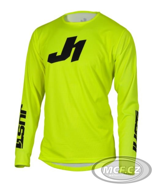 Dětský dres JUST1 J-ESSENTIAL fluo žlutý