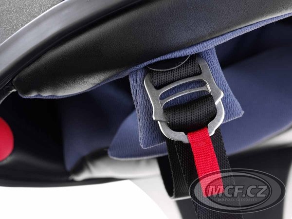 Moto přilba SCORPION VX-15 AIR SPRINT černo/bílo/červená