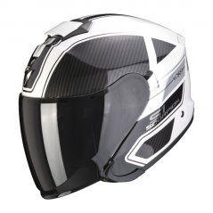 Moto přilba SCORPION EXO-S1 CROSS-VILLE bílo/černo/stříbrná