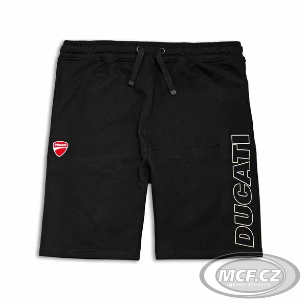 Šortky DUCATI ESSENTIAL BERMUDA černé 98780473