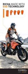 Motorcycle pants RICHA COOL SUMMER black/grey