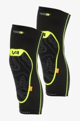 Chrániče kolen VR EQUIPMENT černo/neonově žluté EQUKGMB02804
