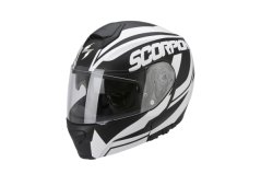 Moto přilba SCORPION EXO-3000 AIR SERENITY černá matná/bílá lesklá