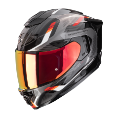 Motorcycle helmet SCORPION EXO-1500 AIR SLEEK black/red