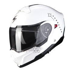 Moto přilba SCORPION EXO-930 SHOT perleťově bílo/černá - S PINLOCKEM