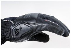 Moto rukavice V-QUATTRO TARGA černé