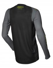 Dres JUST1 J-FLEX ARIA tmavě šedo/neonově žlutý