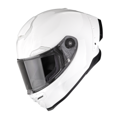 Motorcycle helmet SCORPION EXO-RACE AIR FIM2 solid white