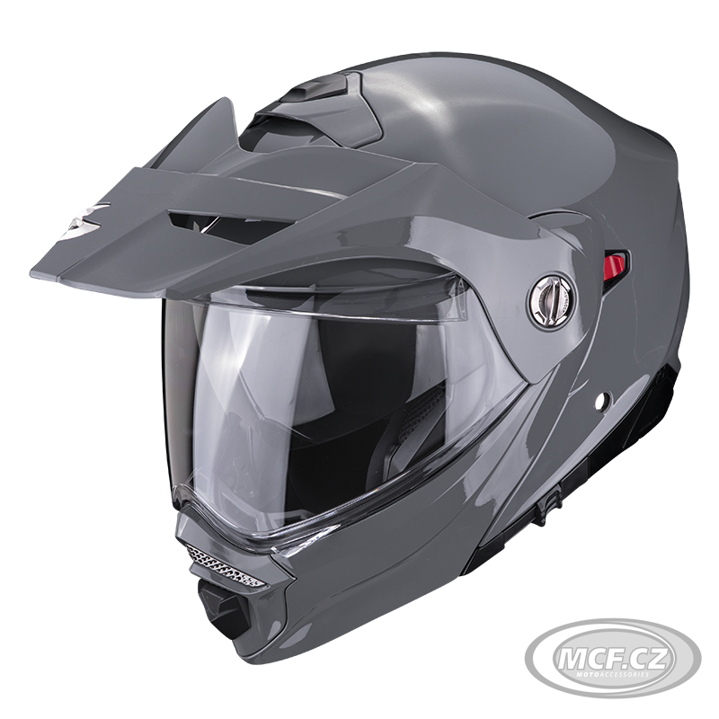 Moto přilba SCORPION ADX-2 solid cementová šedá
