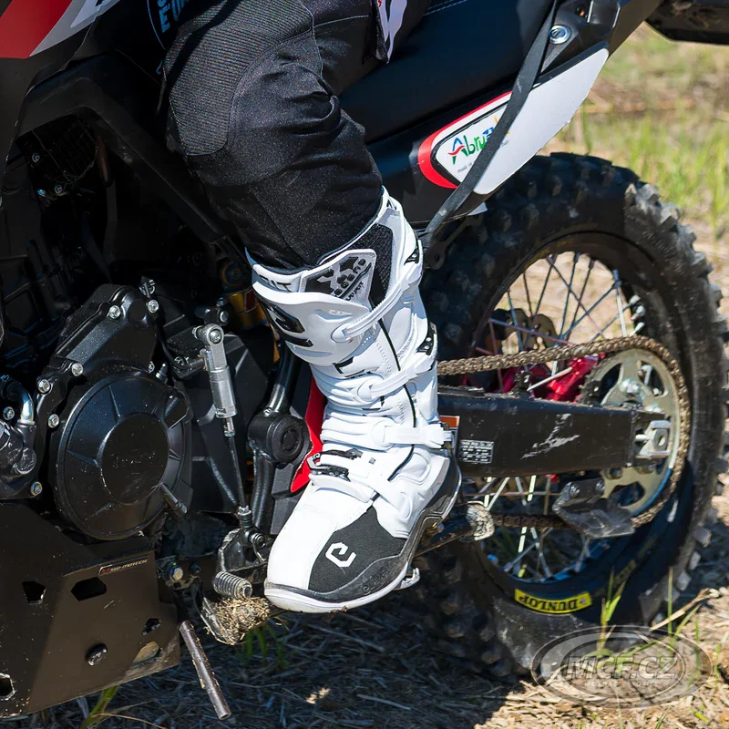 Moto boty ELEVEIT X-LEGEND bílé