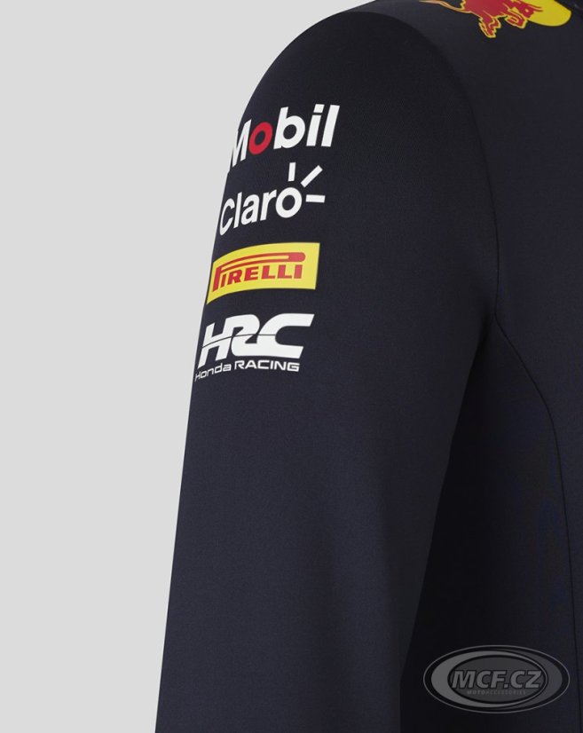 Mikina RED BULL OTL ZIP night sky - krátký zip TU5287