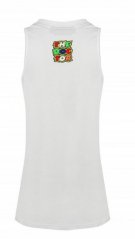 Dámské tílko Valentino Rossi VR46 STRIPES bílé 352606